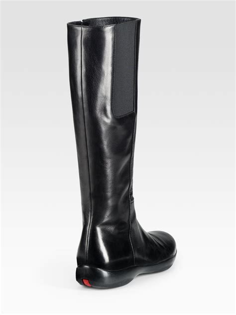 prada tall boots|prada shoes for women flats.